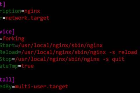 编译安装的nginx设置开机自启