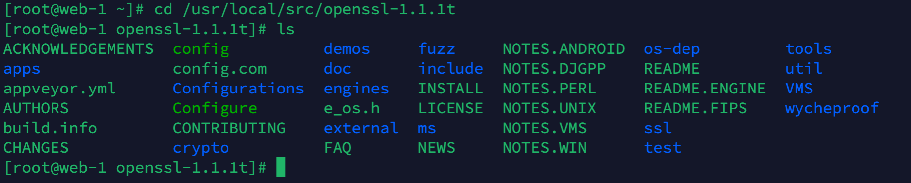 RHEL 6.7 升级openssl到1.1.1t